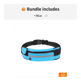 Sports Fanny Pack (Color: Blue*3)