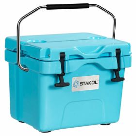 Go Explore Adventure Cooler 16 quart (Color: Blue)