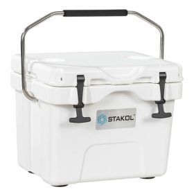 Go Explore Adventure Cooler 16 quart (Color: White)